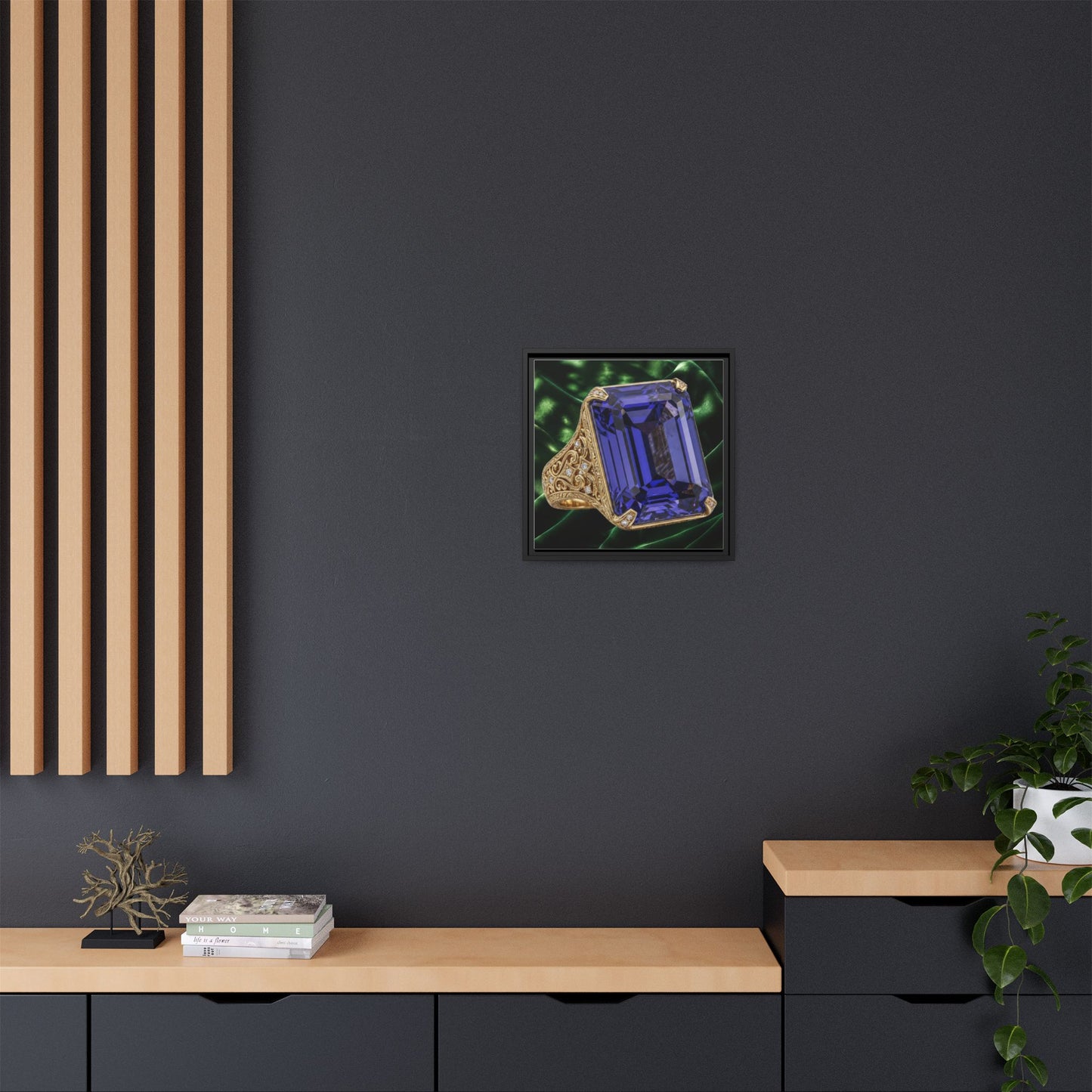 Tanzanite Verdant Glow Ring Canvas