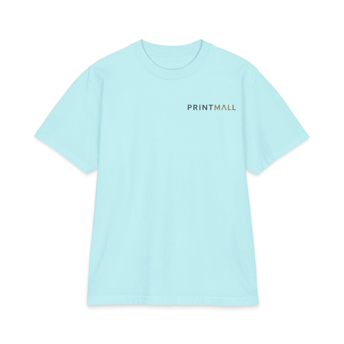 Vintage Ocean Etching Oversized Heavyweight Tee