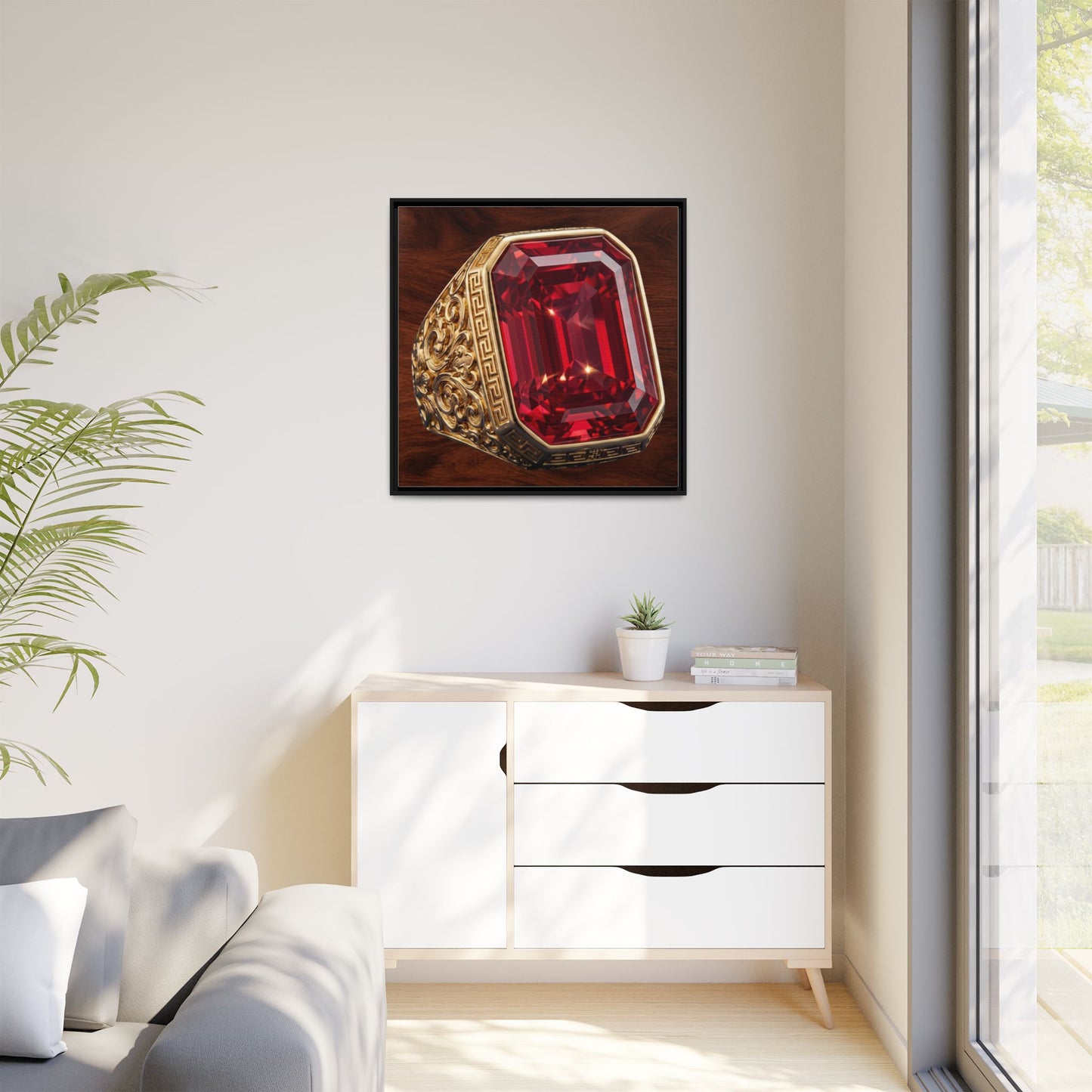 Treasury Cut Canvas