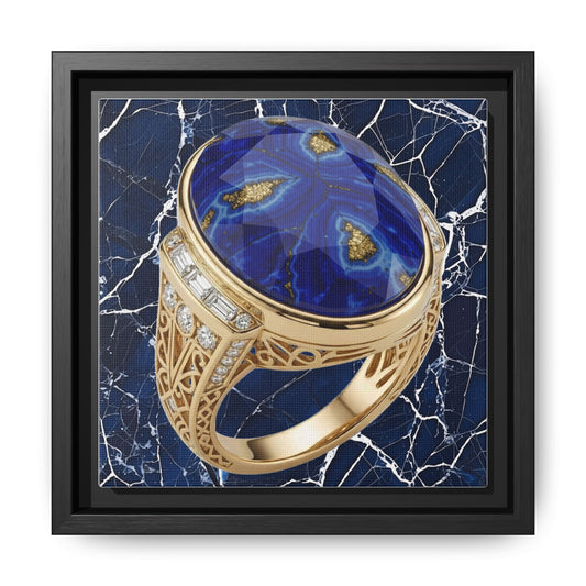 Lapis Lazuli Ceremonial Ring Canvas