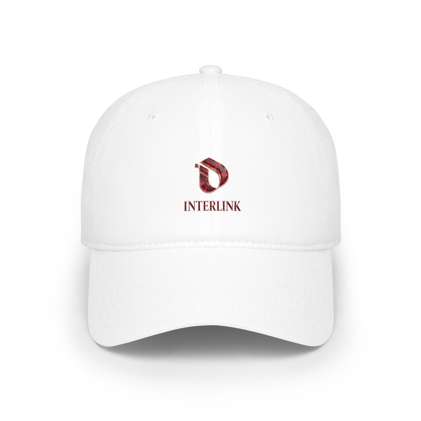 Faceted Emerald Interlink Cotton Cap