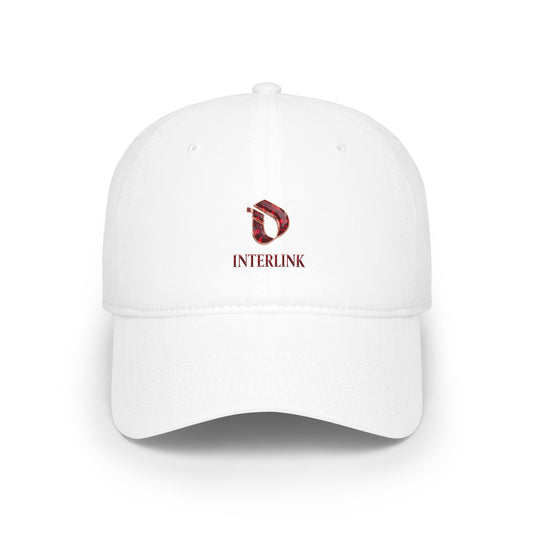 Faceted Emerald Interlink Cotton Cap