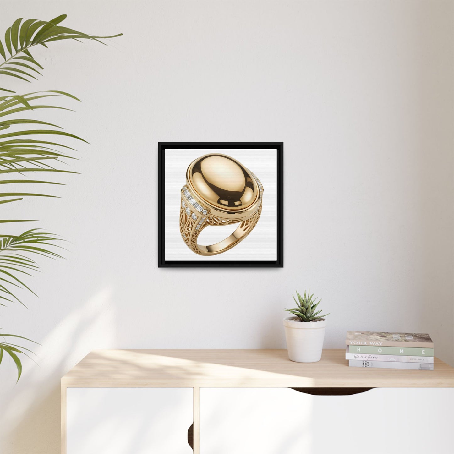 Golden Signet Canvas Print