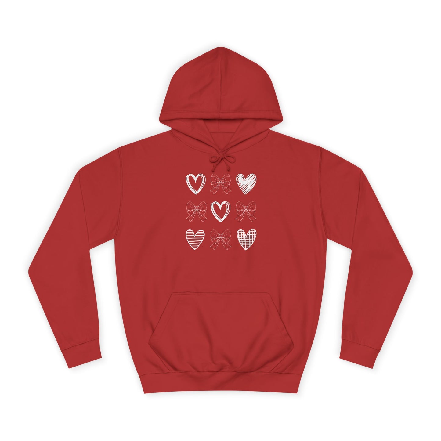 Six Hearts Sketch Hoodie