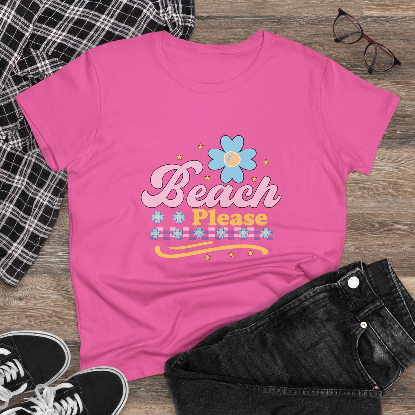 Coastal Bloom Summer Graphic Tee