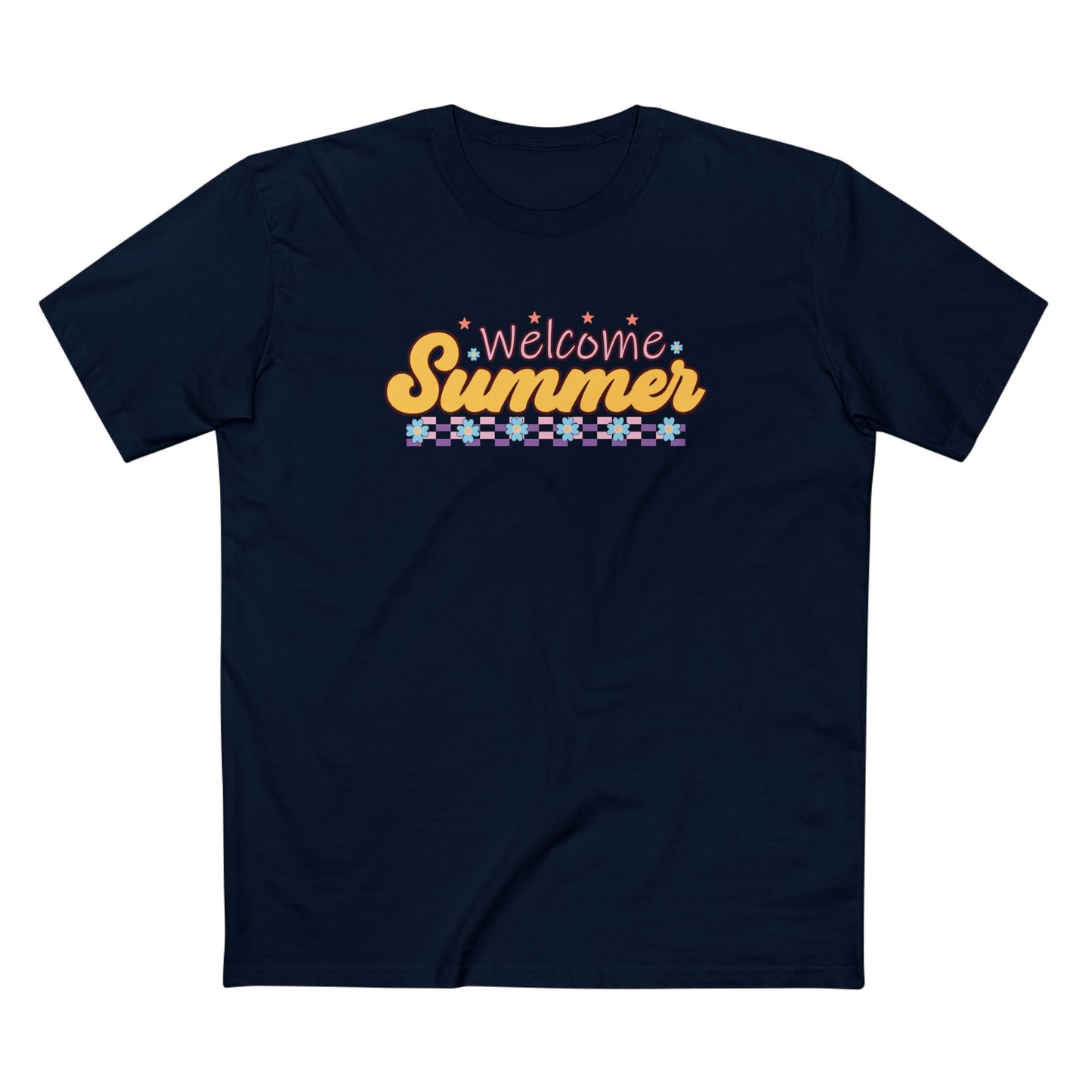 Welcome Summer Pastel Graphic Tee