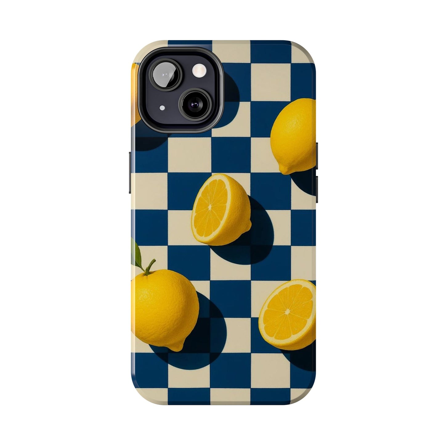 Citrus Tessellation Apple Phone Case