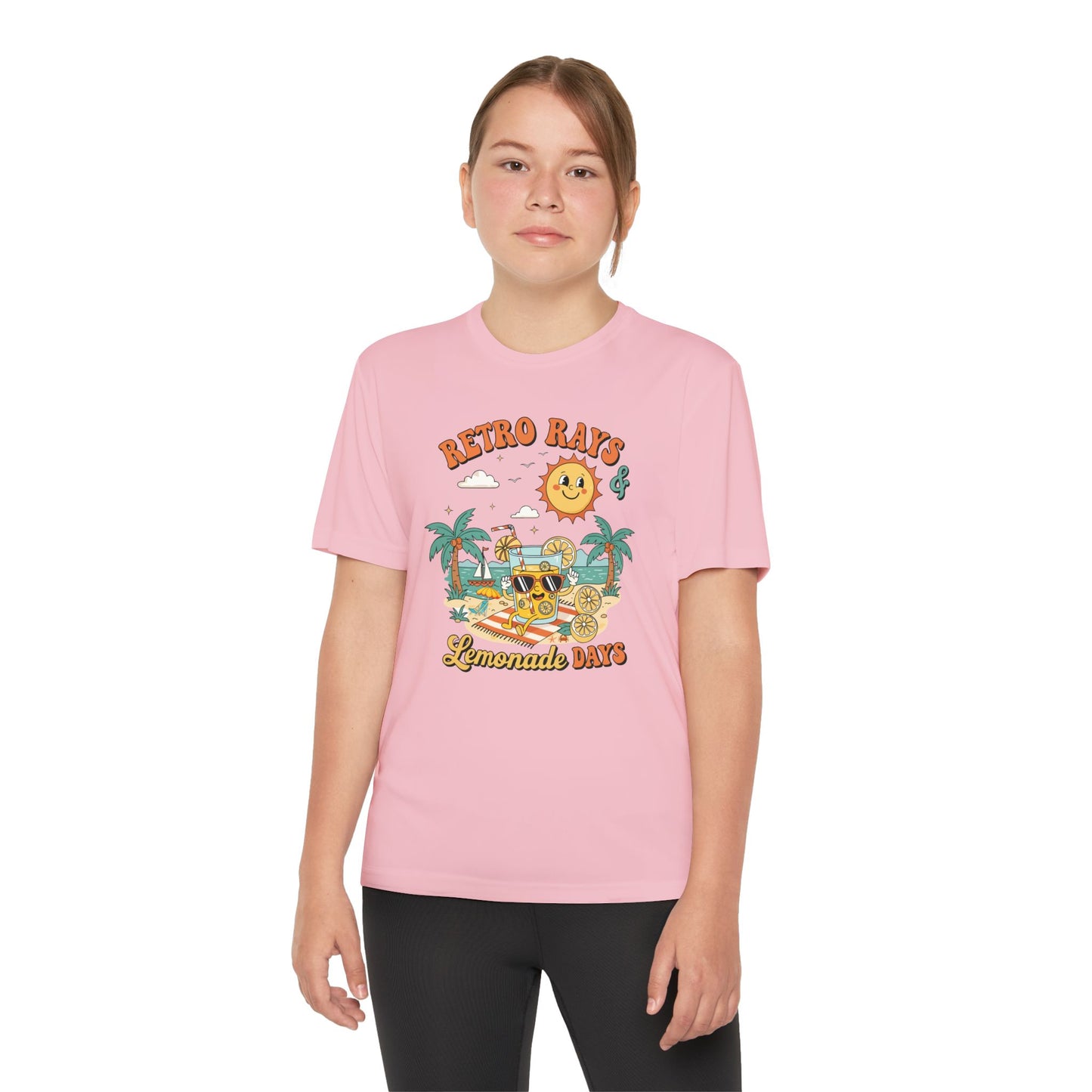 Retro Rays Lemonade Days Youth Tee