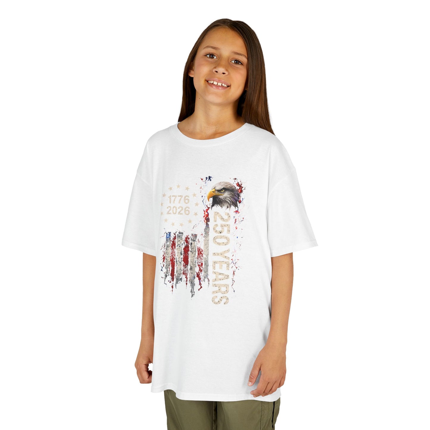 Youth America 250 Years Patriotic T-Shirt