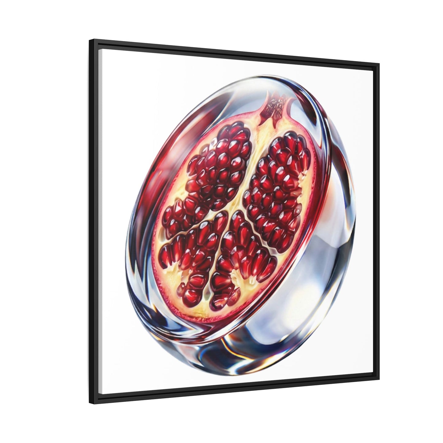 Crimson Pomegranate Framed Wall Art
