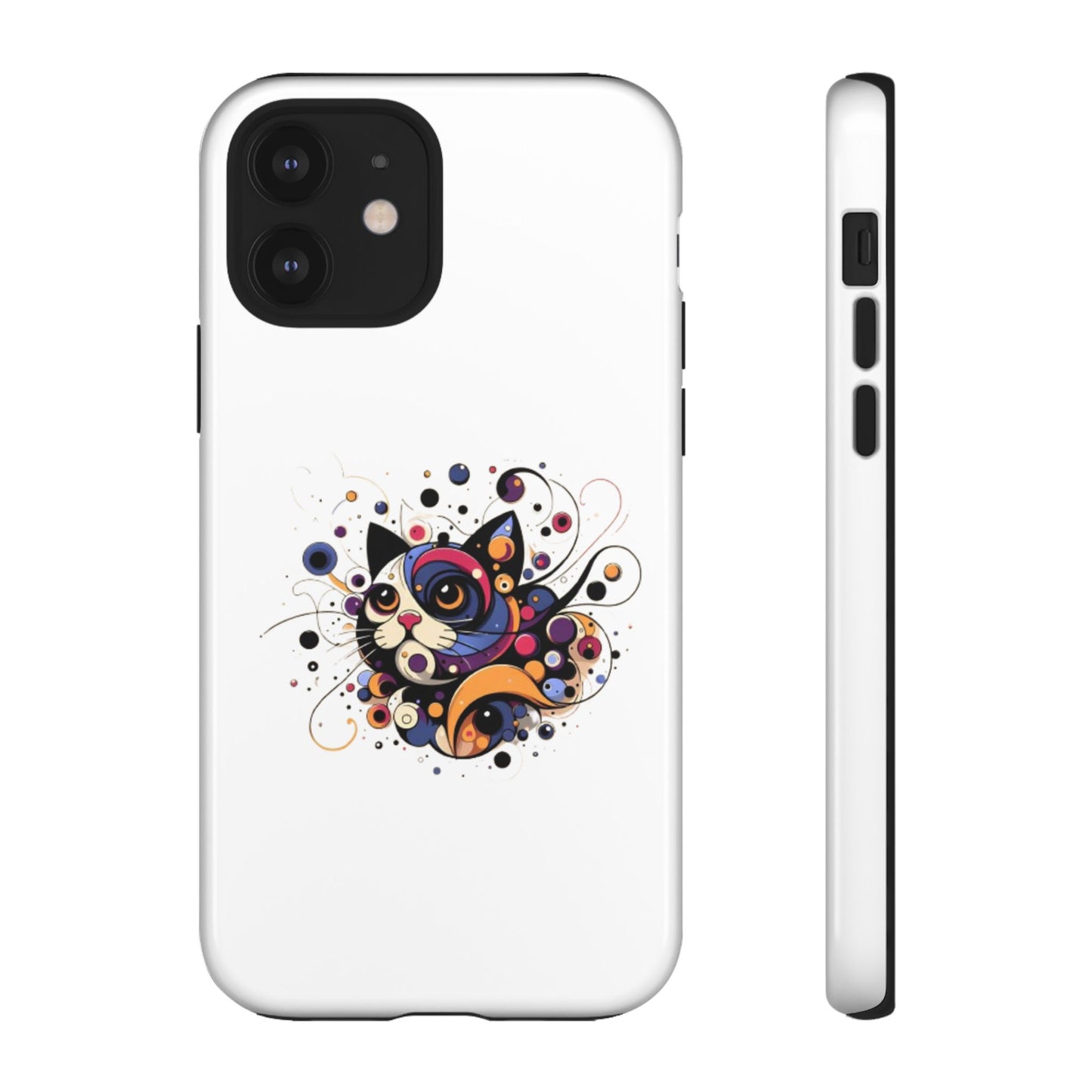 Color Burst Cat Phone Case
