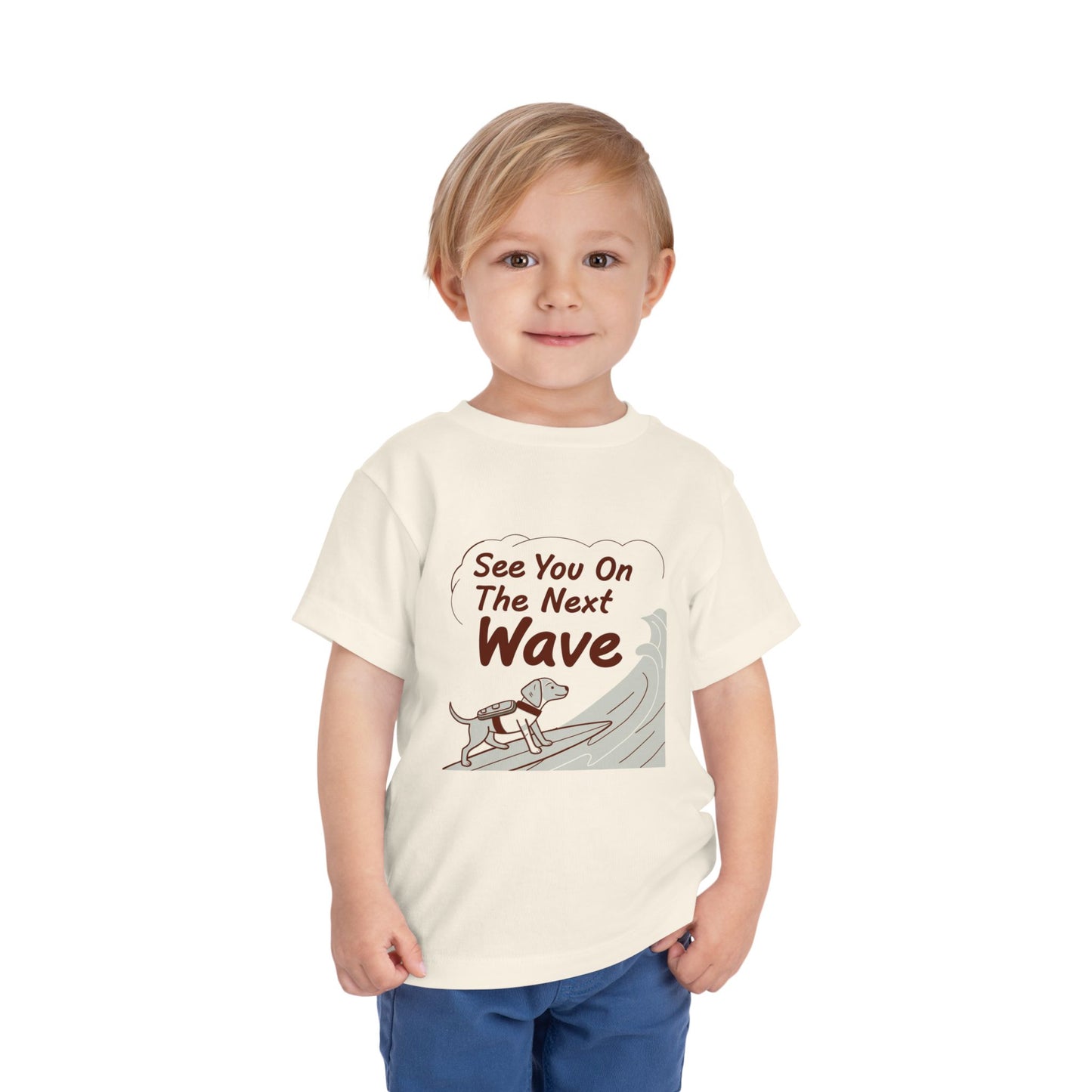 See You On The Next Wave Toddler Tee