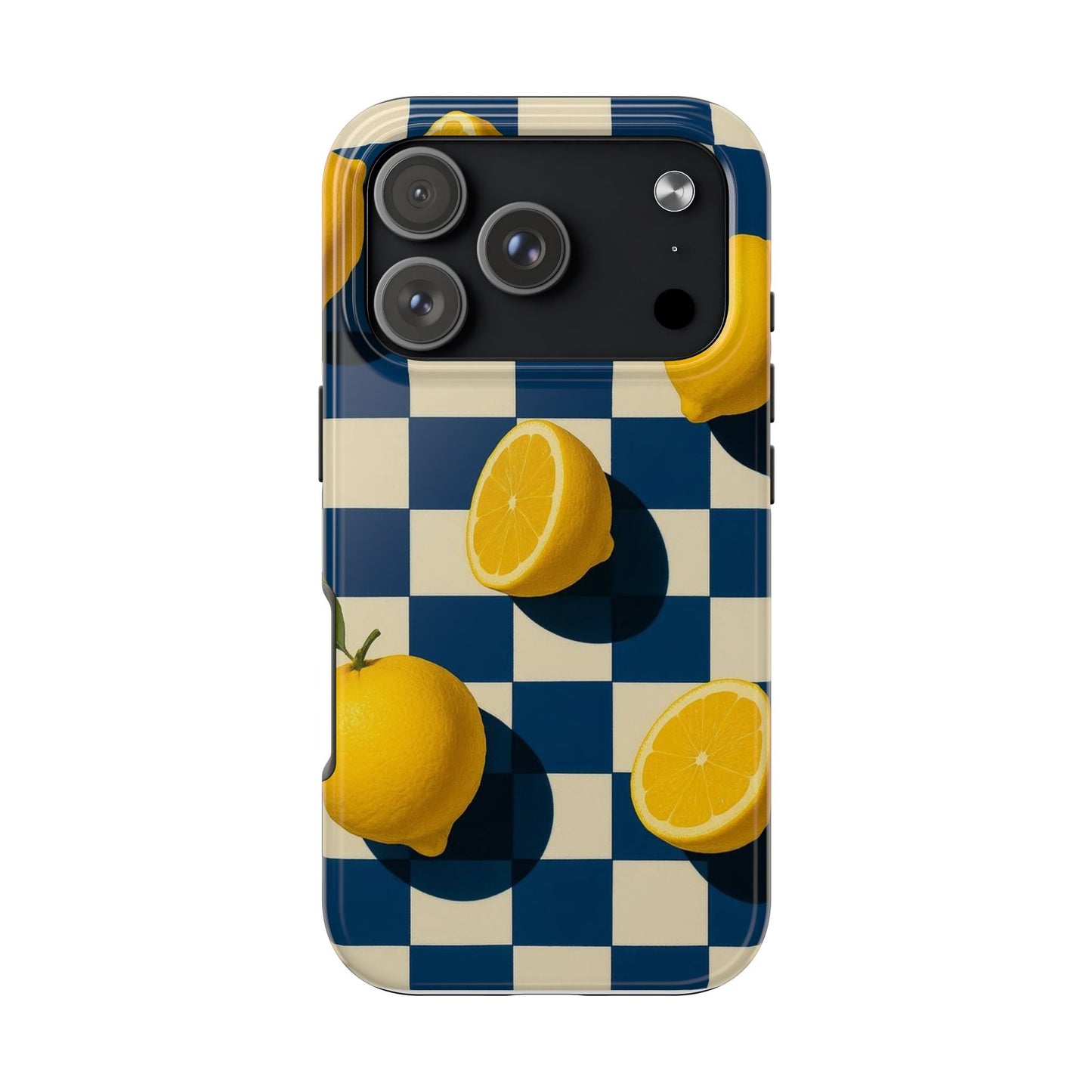 Citrus Tessellation Apple Phone Case