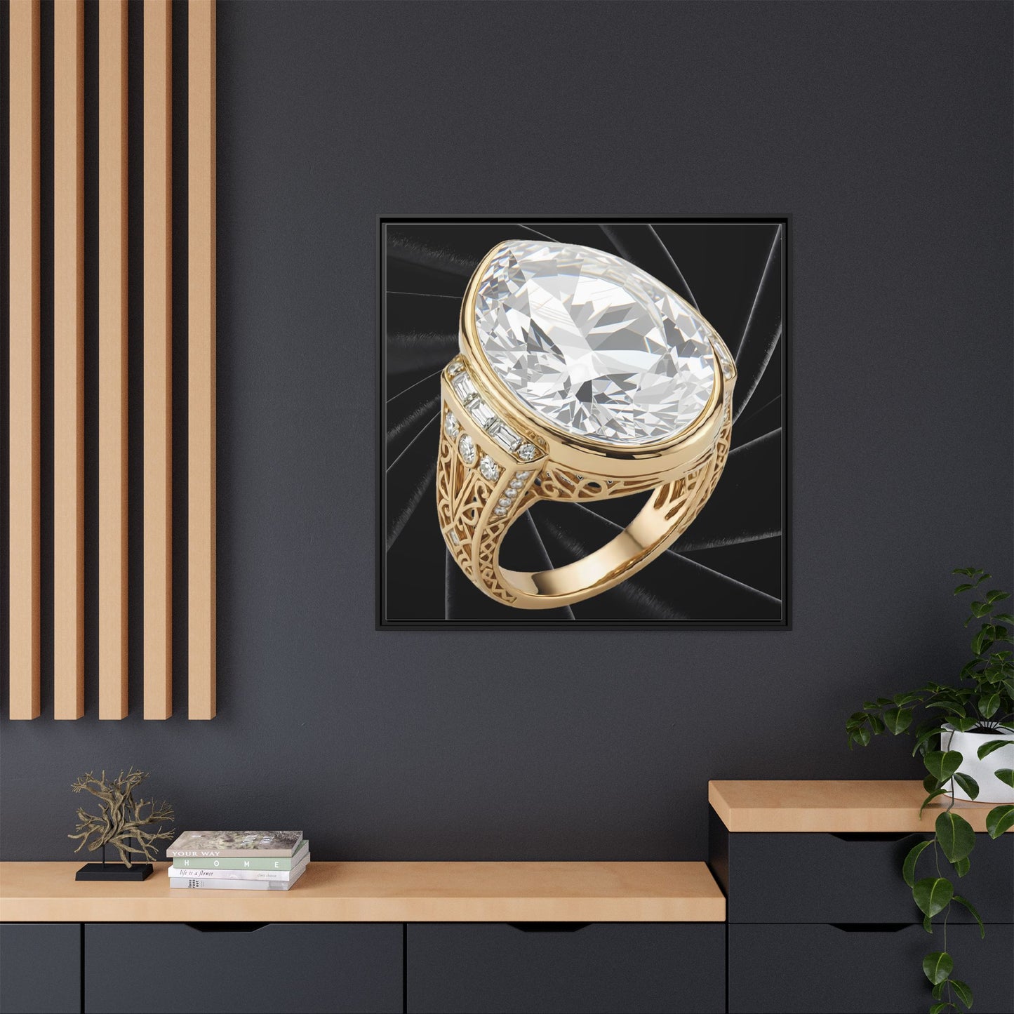Imperial Diamond Glow Canvas