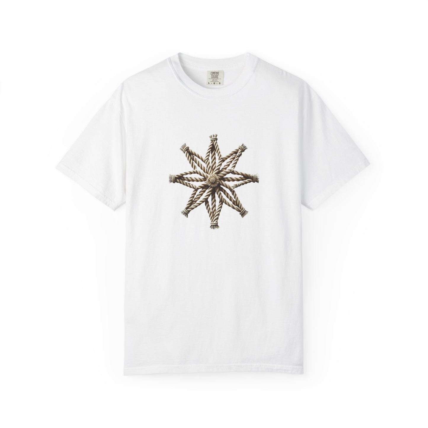Eight-Point Rope Compass Men’s Cotton Tee