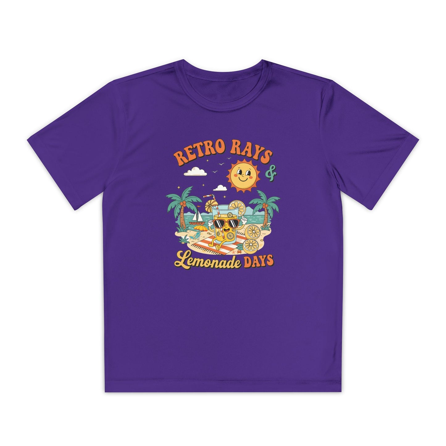 Retro Rays Lemonade Days Youth Tee