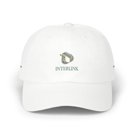 Aquamarine Tidalmark Interlink Relaxed Cotton Cap
