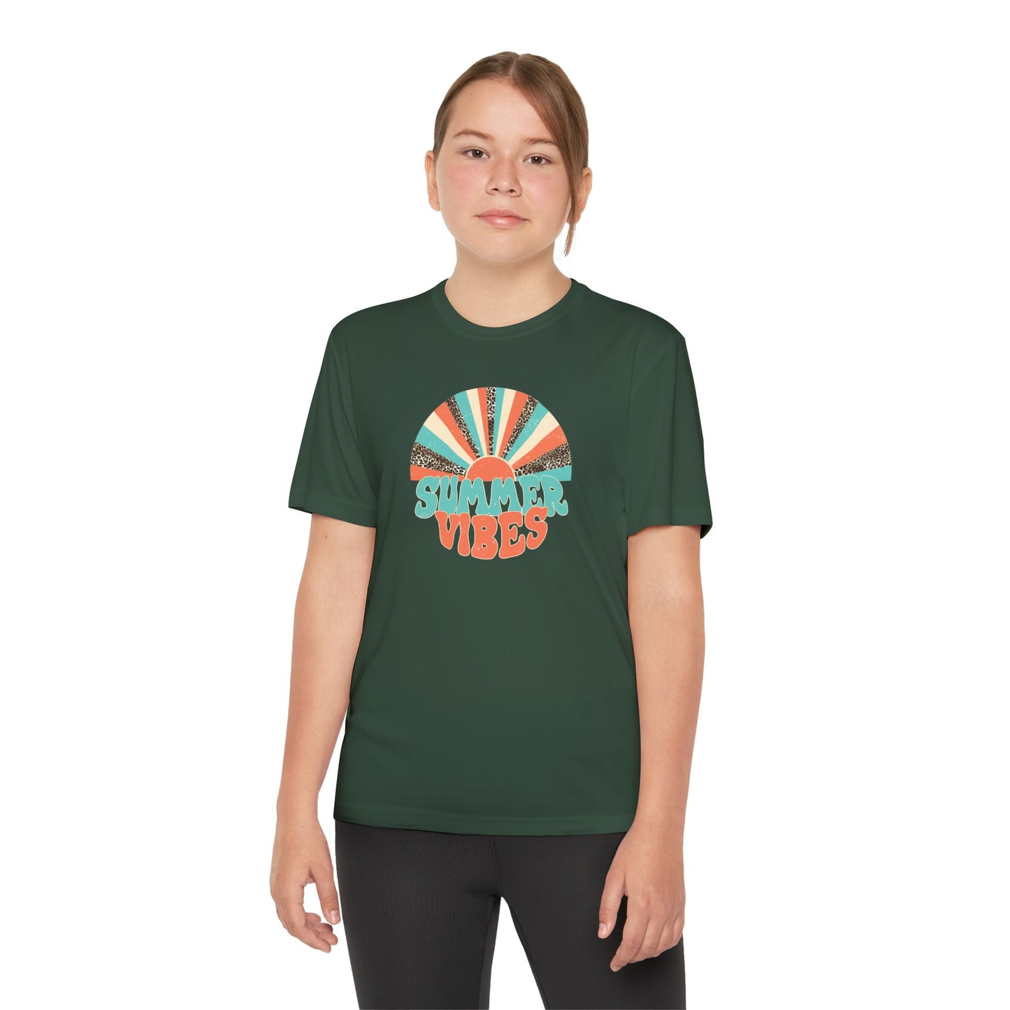 Summer Vibes Youth Competitor Tee