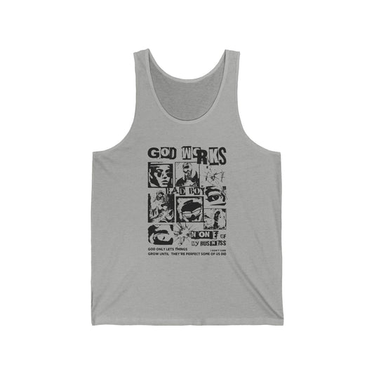 God Works Comic Tank Top