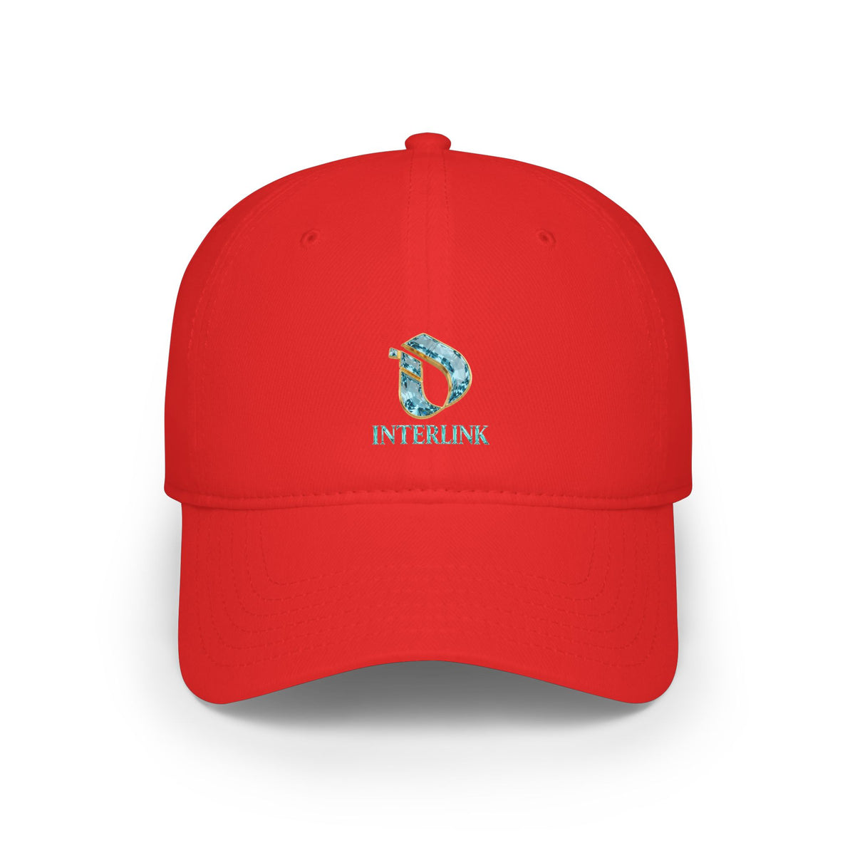 Aquamarine Seaglass Interlink Cotton Twill Cap