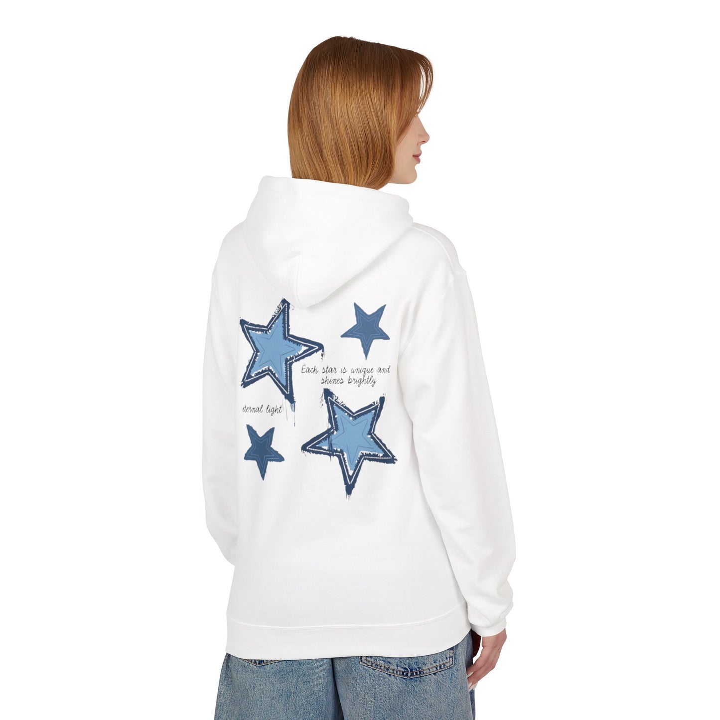 Starlight Minimal Graphic Hoodie