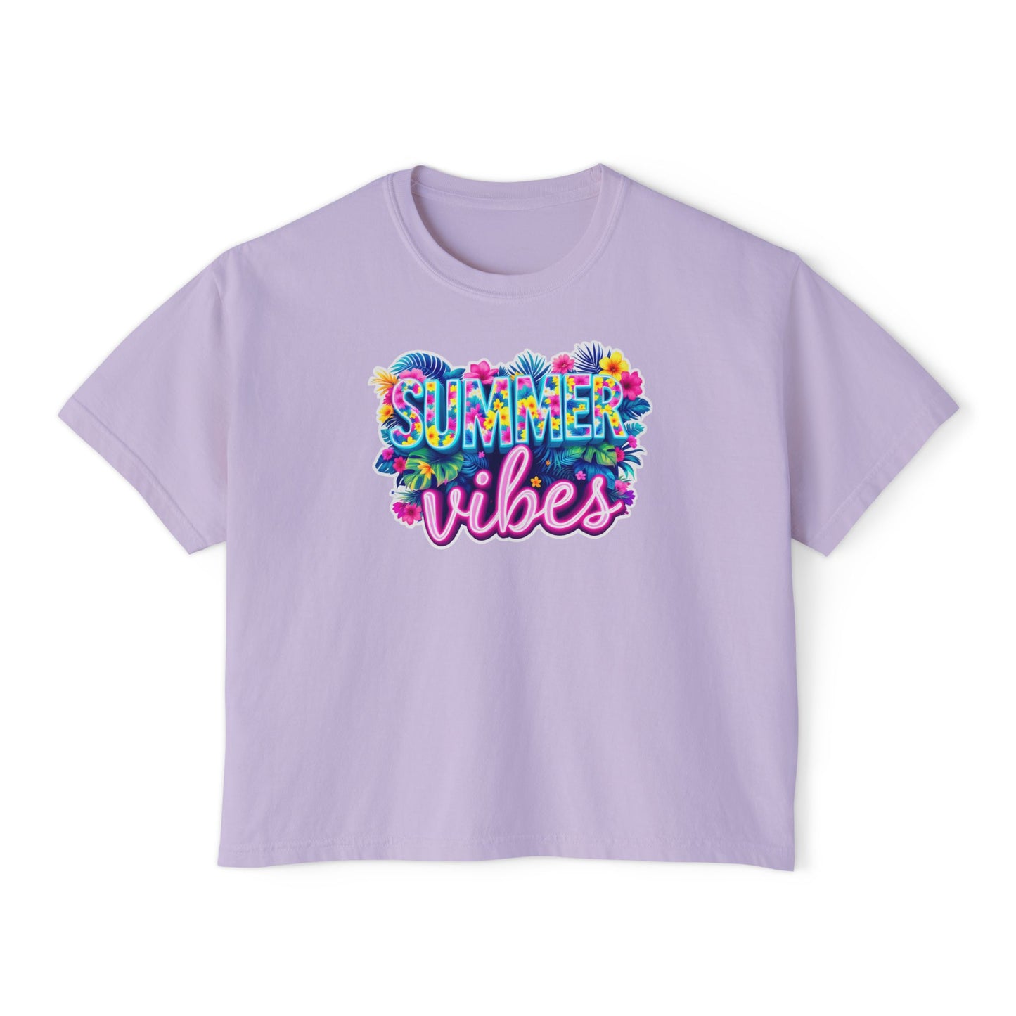 Summer Vibes Boxy Tee