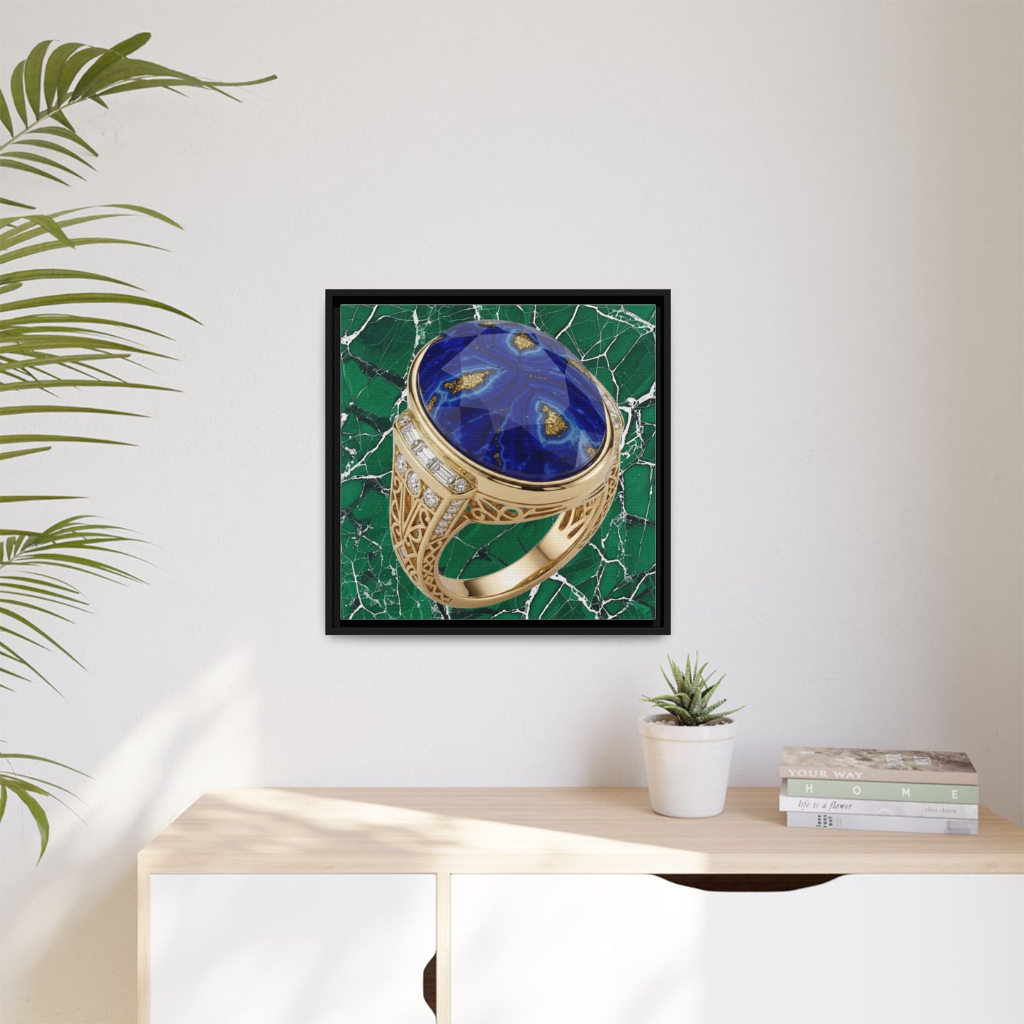 Lapis Lazuli Noble Focus Canvas