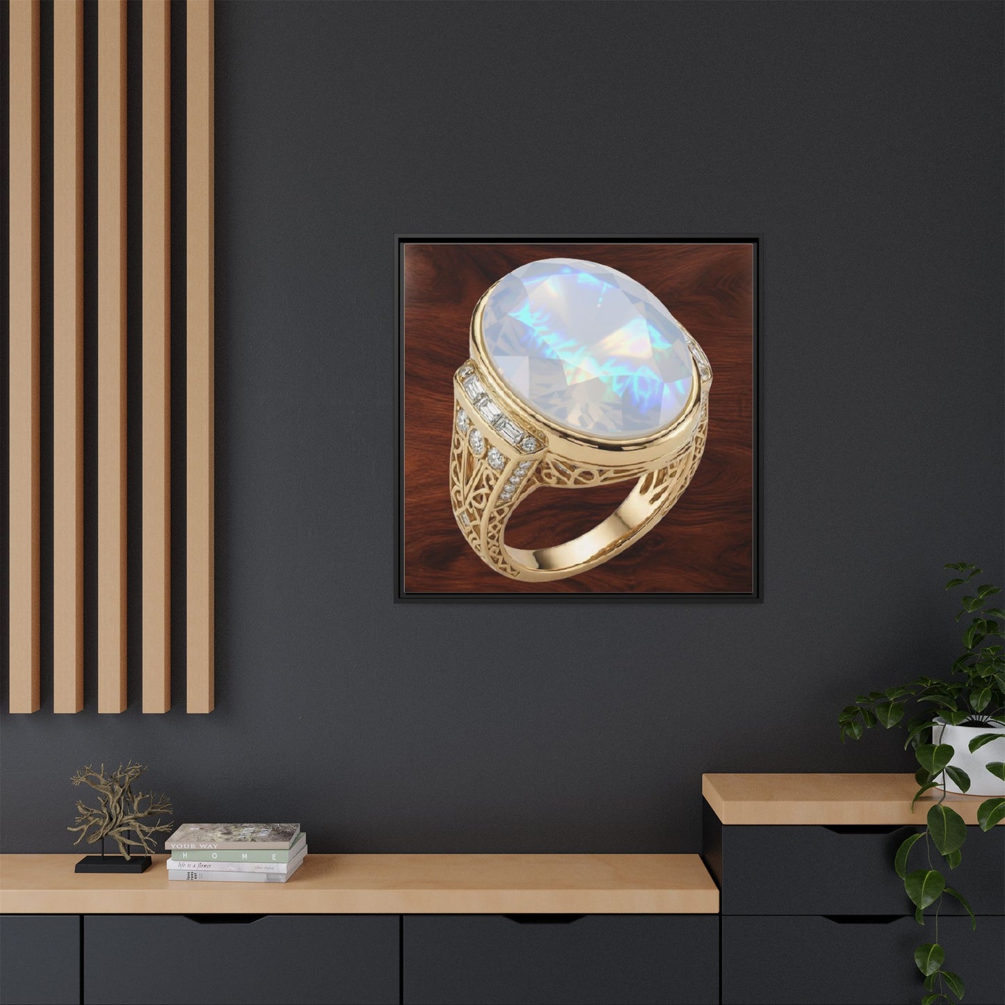 Lunar Veil Canvas
