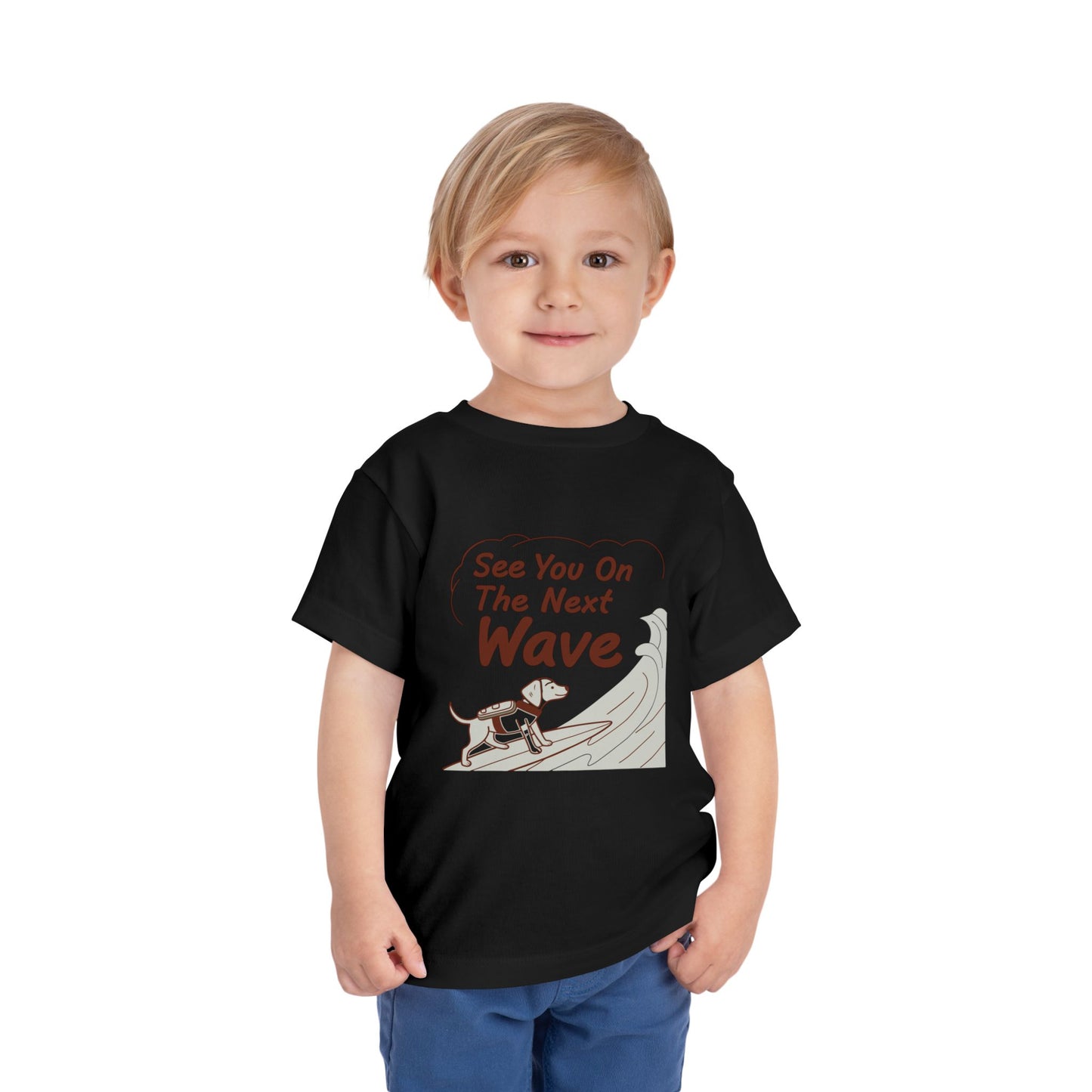 See You On The Next Wave Toddler Tee