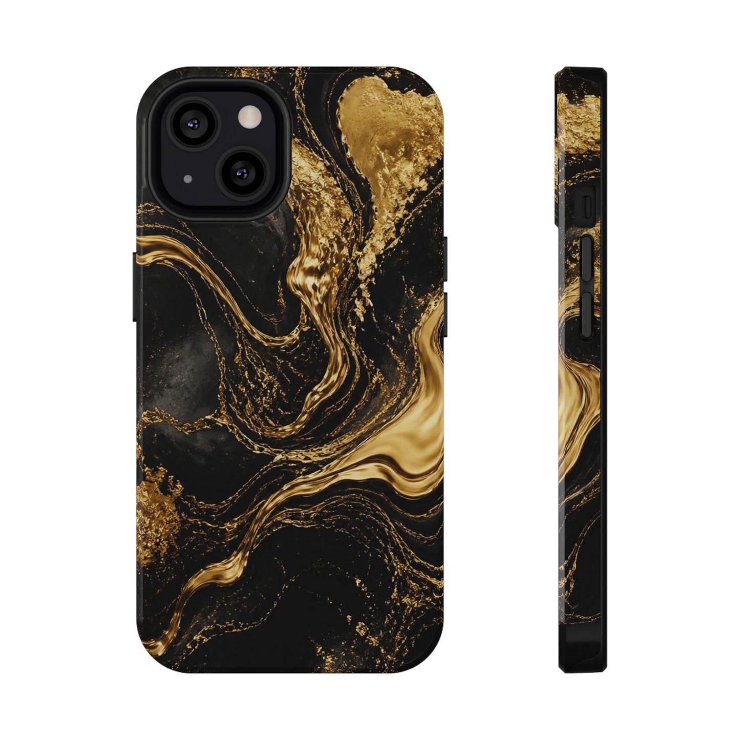 Obsidian Flow Apple Phone Case