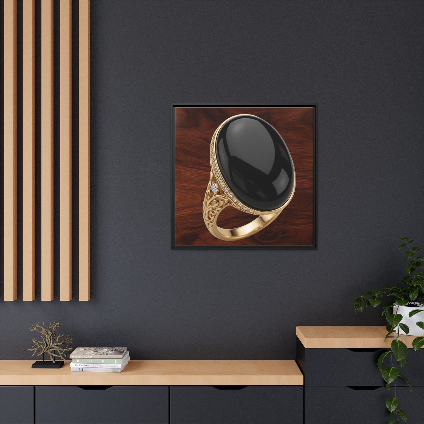 Nightglass Onyx Canvas