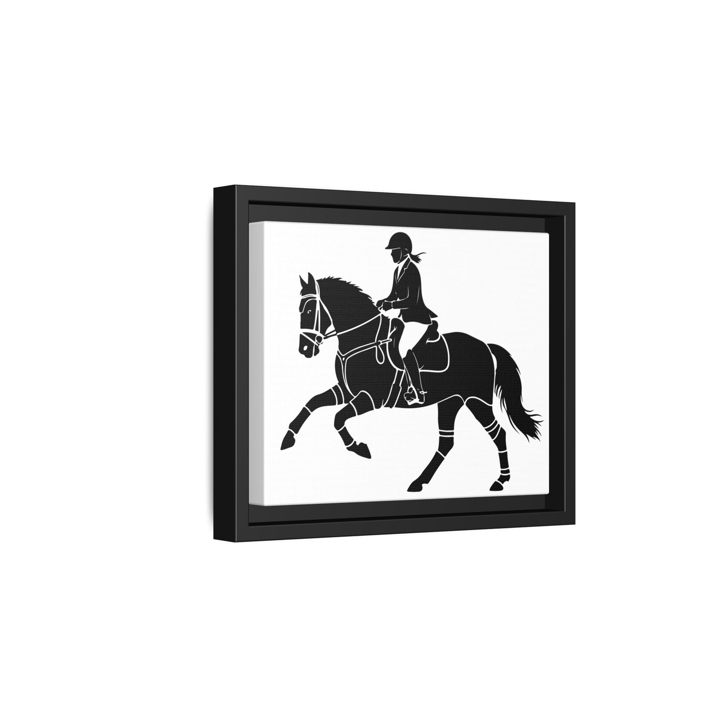 Equestrian Silhouette Canvas