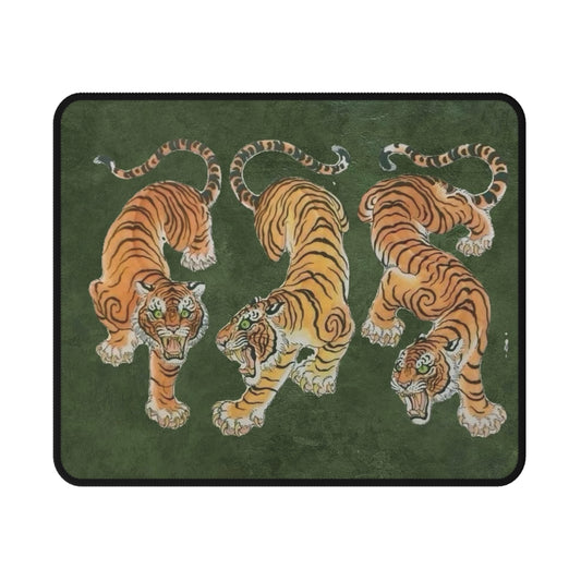 Four Tigers Vintage Art Mouse Pad
