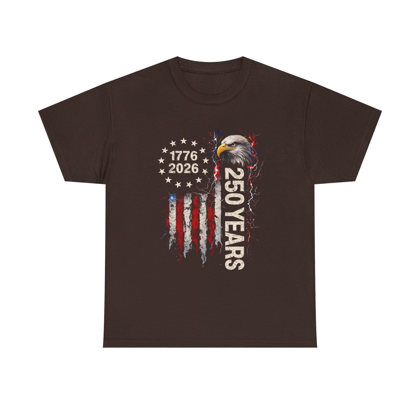 America 250 Years Patriotic T-Shirt Men