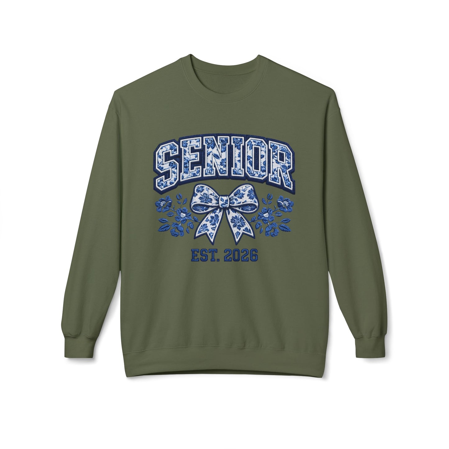 Senior 2026 Graphic Women's Crewneck Sweatshirt