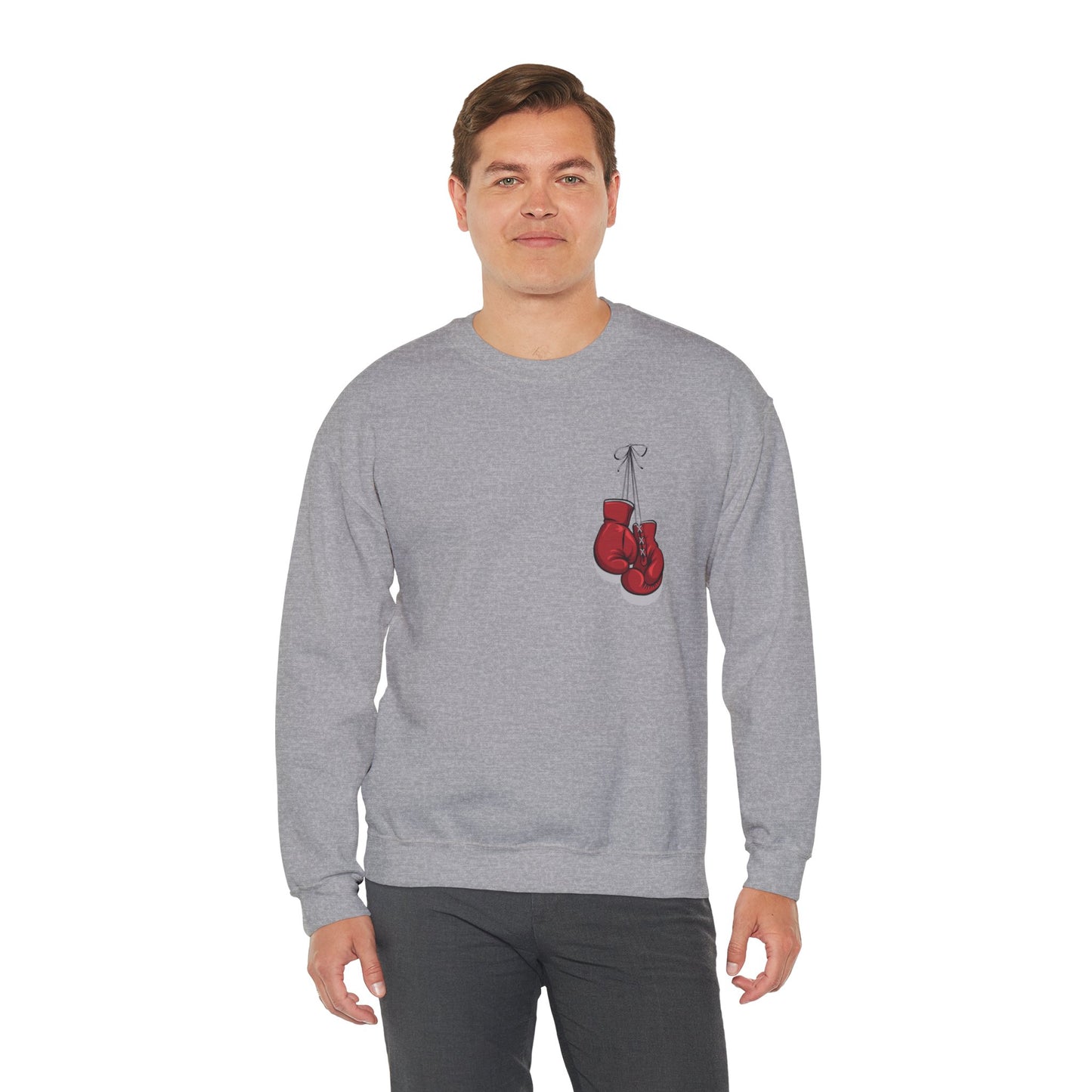 Boxing Kid Crewneck Sweatshirt