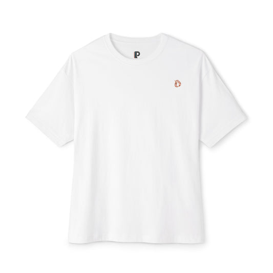 Morganite Gem Mosaic Back Print Boxy Cotton Tee