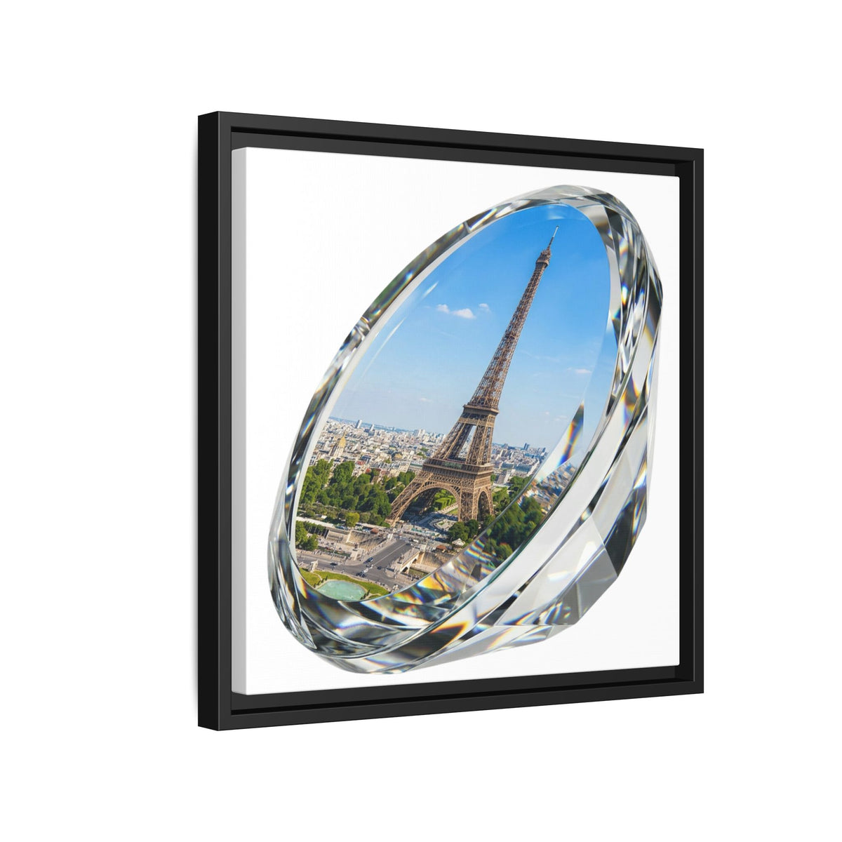 Parisian Vista Framed Art