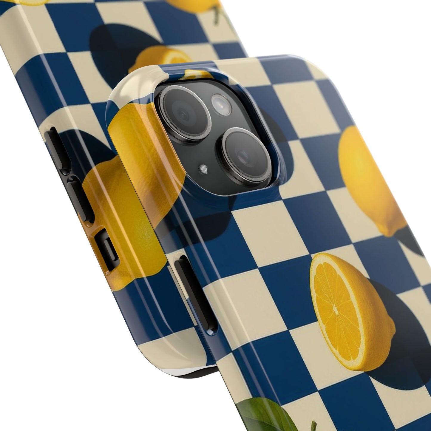 Citrus Tessellation Apple Phone Case