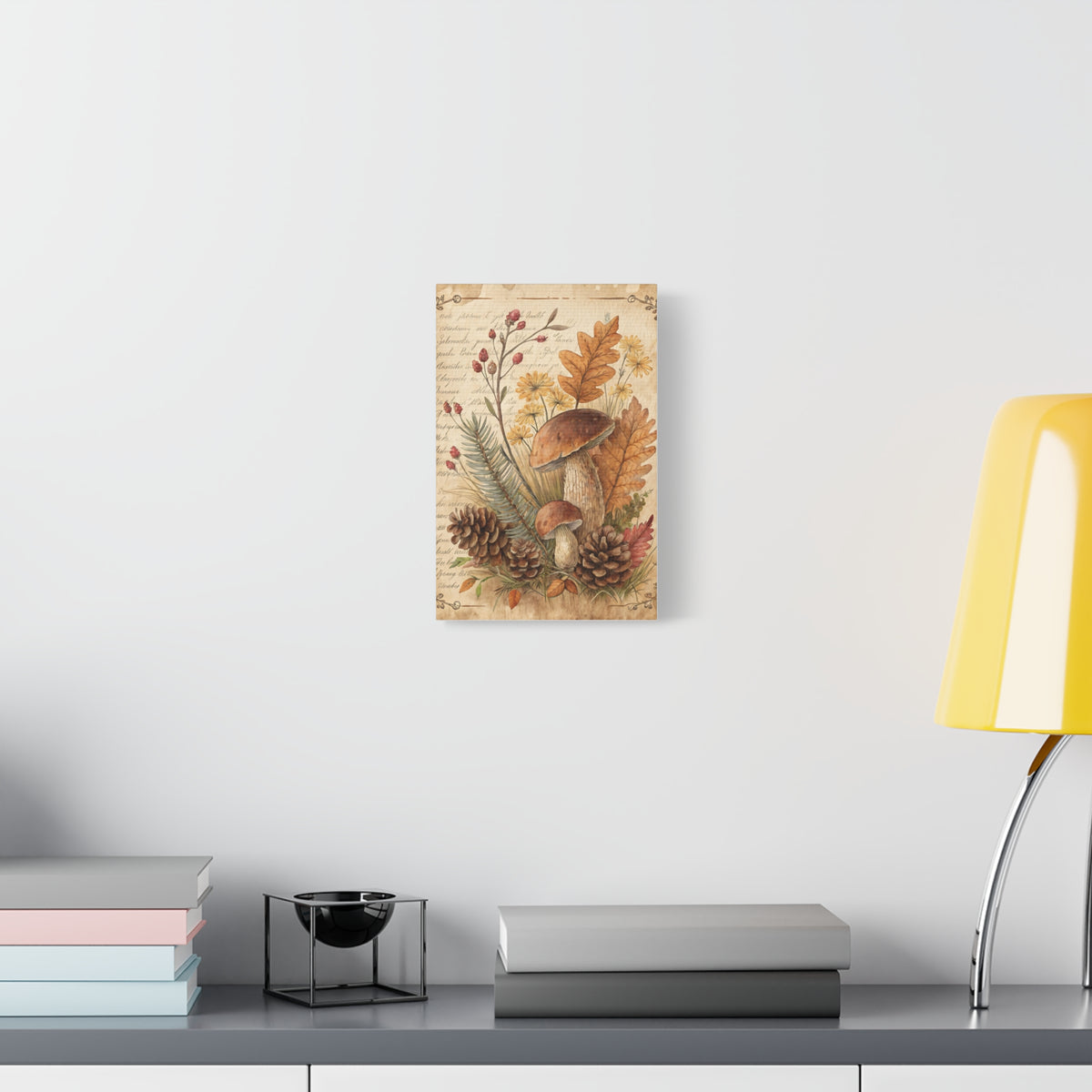 Autumn Forager Canvas Print