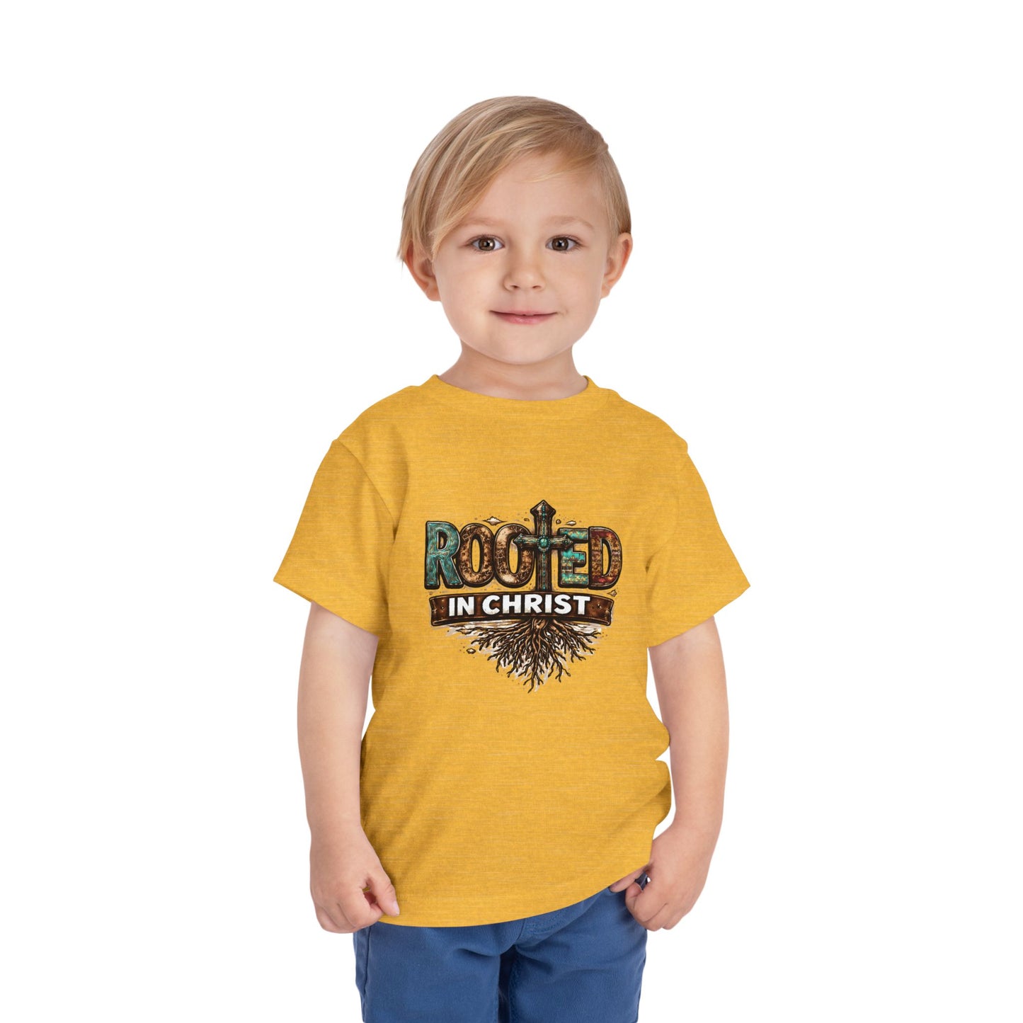 Toddler Rooted in Christ Graphic Tee