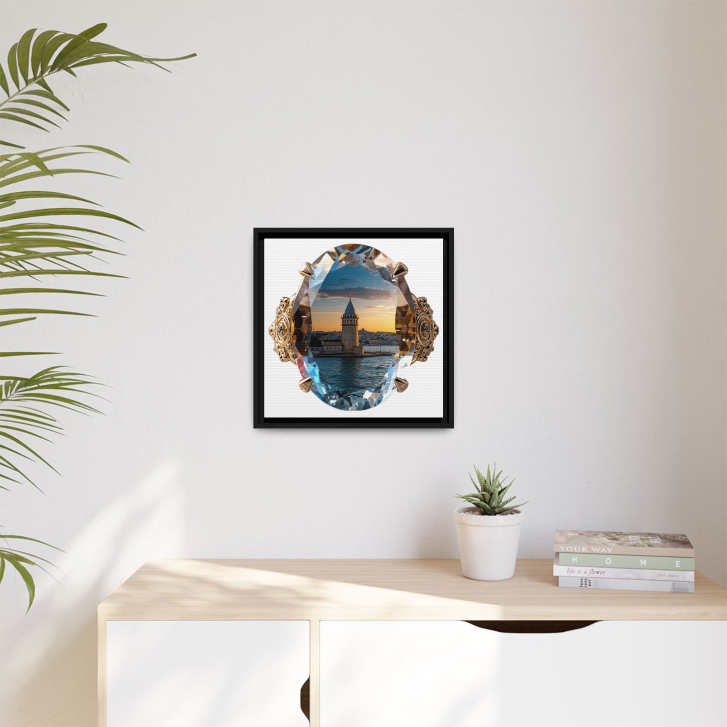 Maiden's Tower Jewel Canvas
