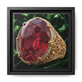 Crimson Ruby Opulence Ring Canvas