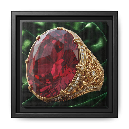 Crimson Ruby Opulence Ring Canvas
