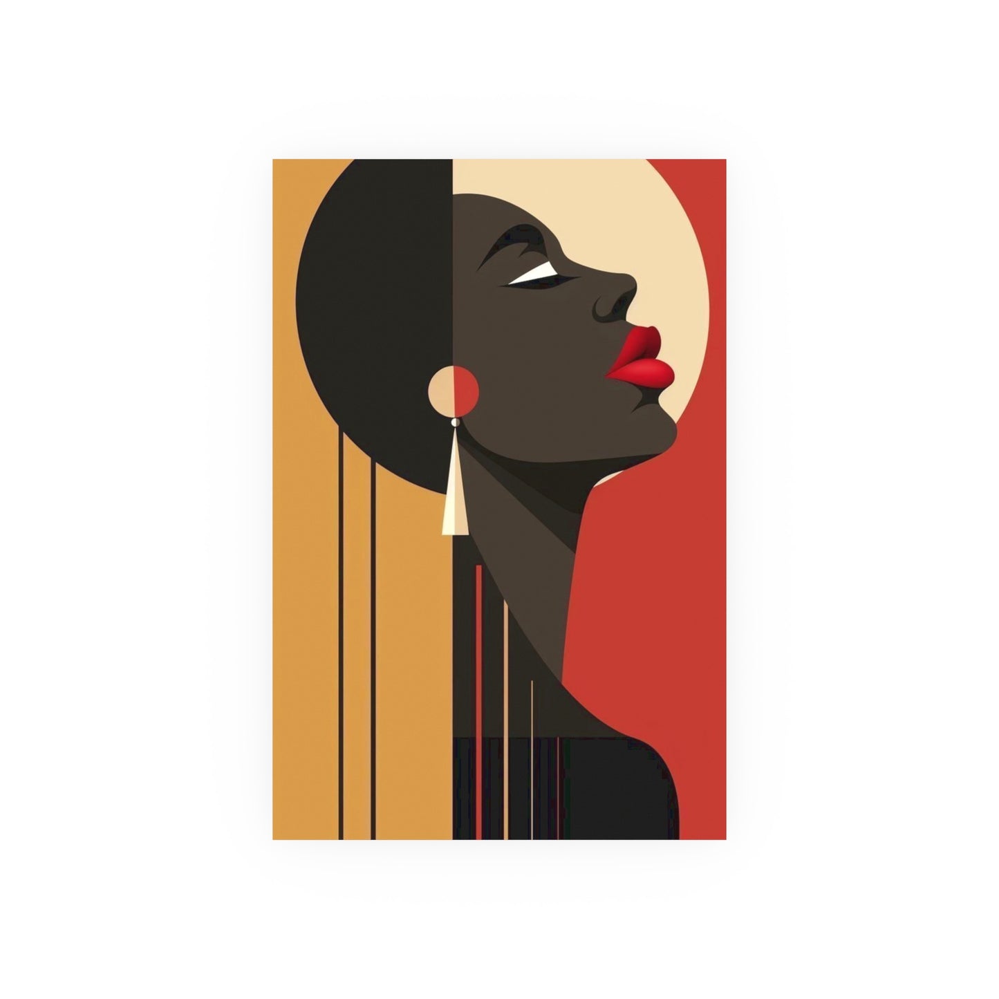 Portrait of Poise Poster