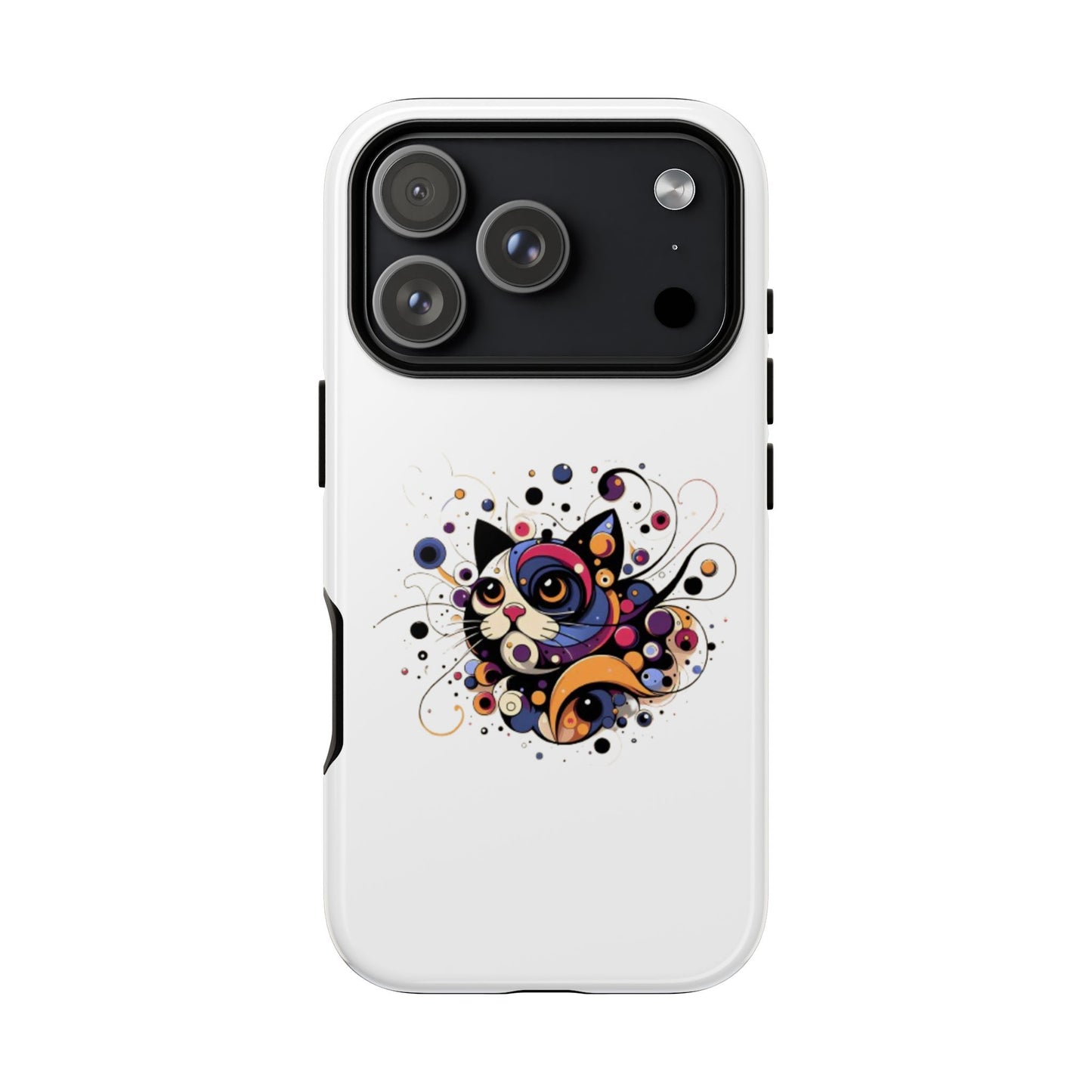 Color Burst Cat Phone Case