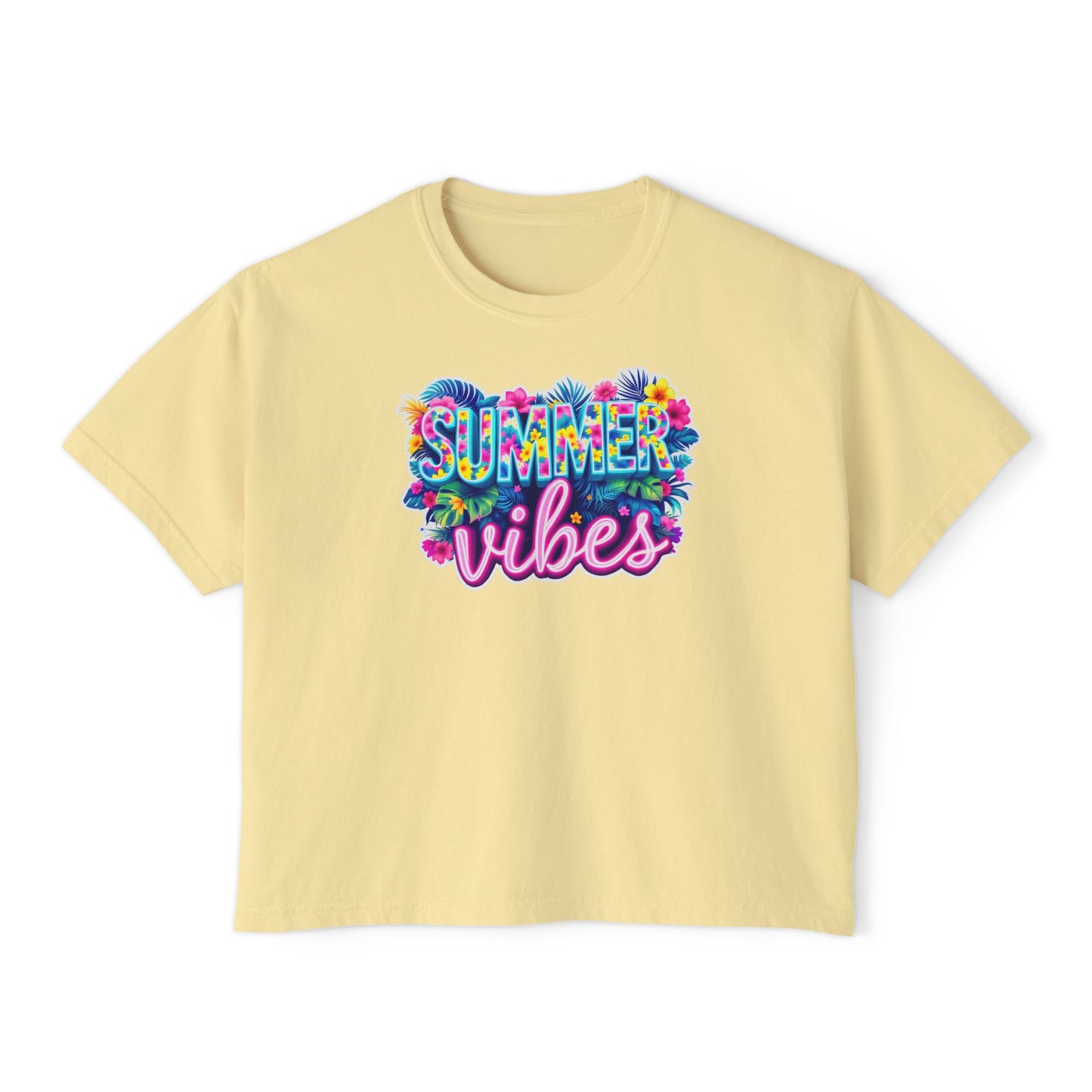 Summer Vibes Boxy Tee