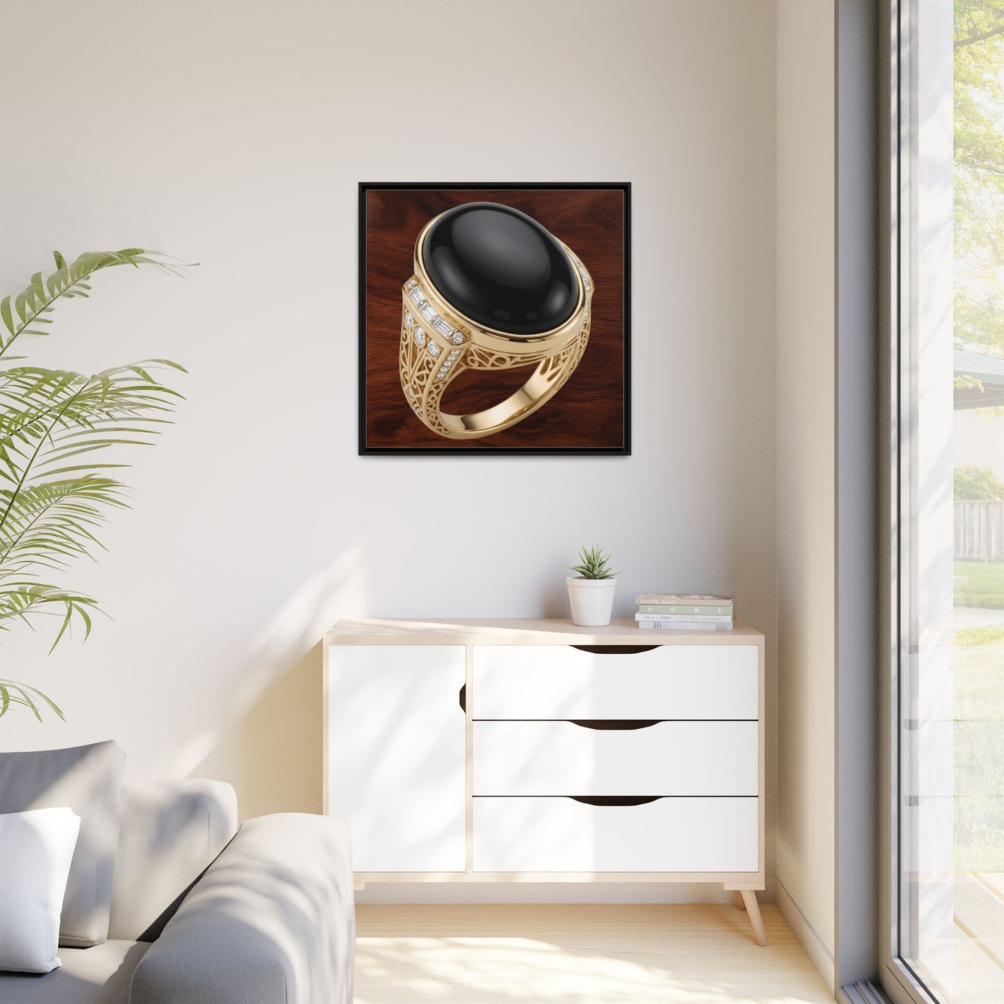 Noir Onyx Canvas