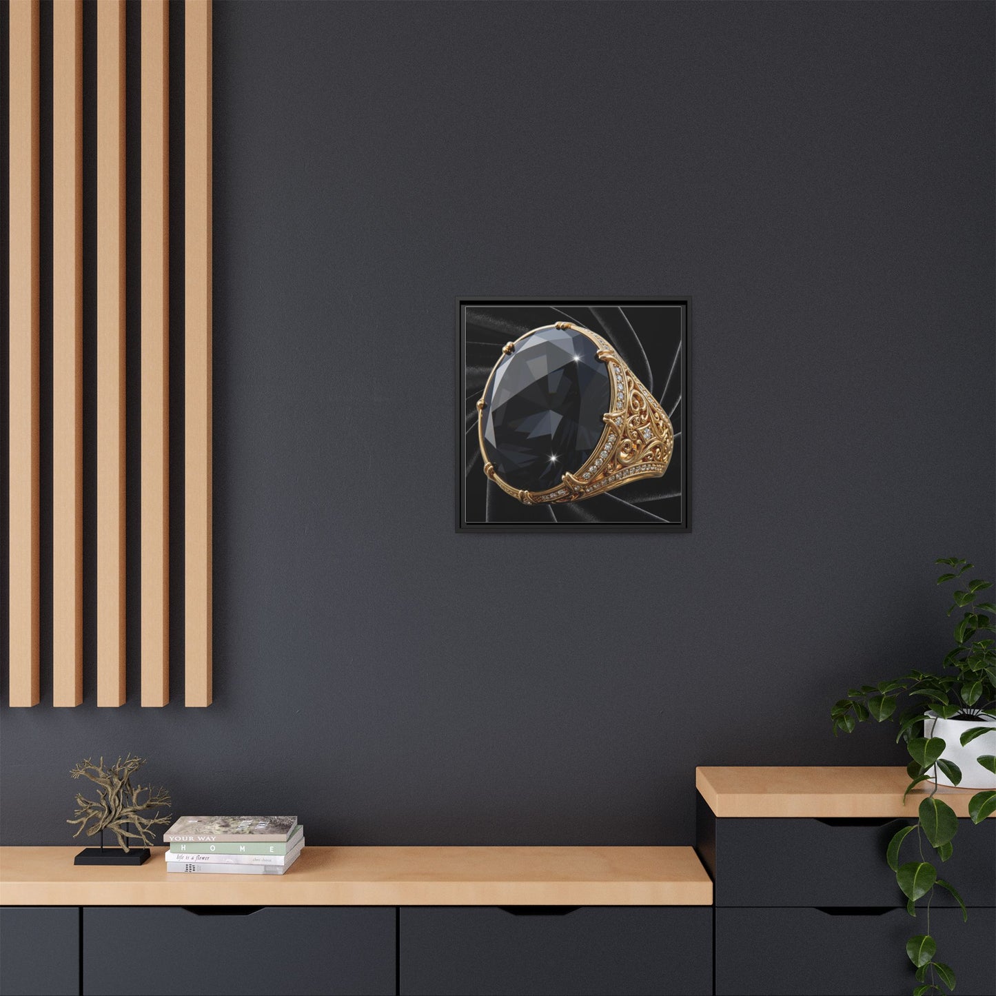 Black Diamond Satin Eclipse Canvas