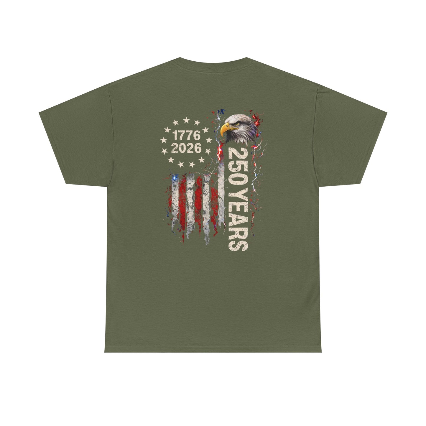 America 250 Years Patriotic T-Shirt
